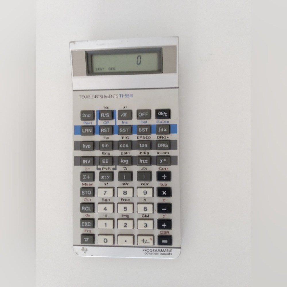 Texas Instruments TI-55-II Calculator with Case - Picture 3 of 9